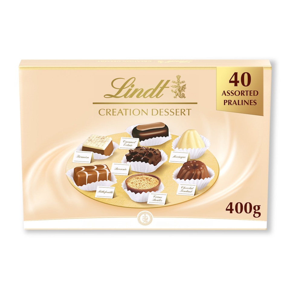 image 1 of Lindt Creation Dessert Chocolate Selection Box 400G