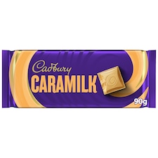 Cadbury Caramilk Golden Caramel Chocolate Bar 90g