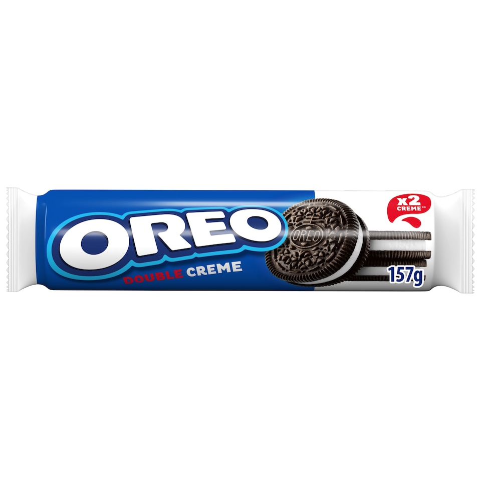 Oreo Double Creme Biscuits with Double Vanilla Filling 157 g