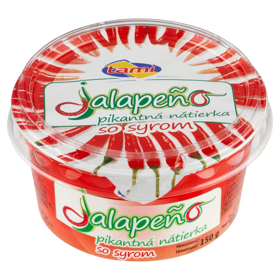 Tami Jalapeño Spicy Spread with Cheese 150 g