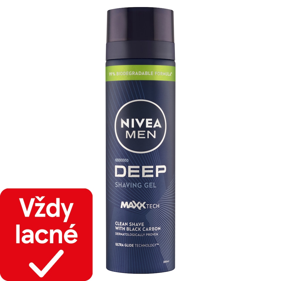 obrázok 1 z Nivea Men Deep Gél na holenie 200 ml