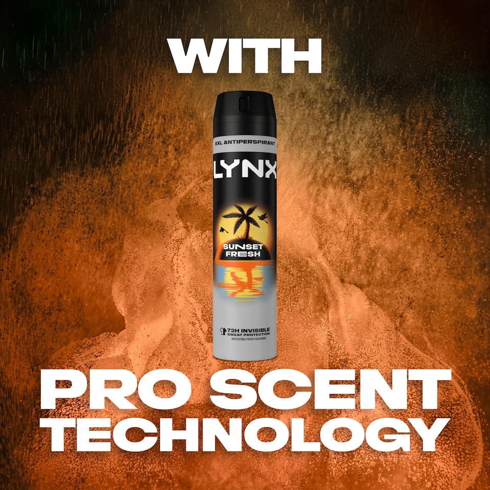 image 1 of Lynx Antiperspirant Deodorant Sunset Fresh 250ml