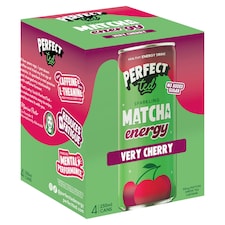 PerfectTed Matcha Energy Very Cherry 4x250ml
