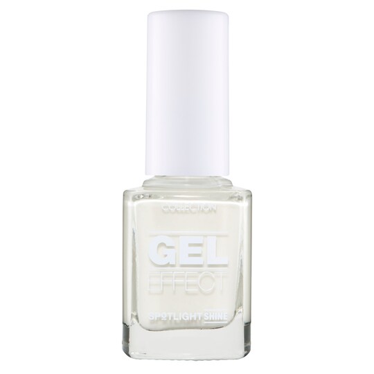 Collection Spotlight Shine Gel Effect White Out 10.5Ml Tesco Groceries