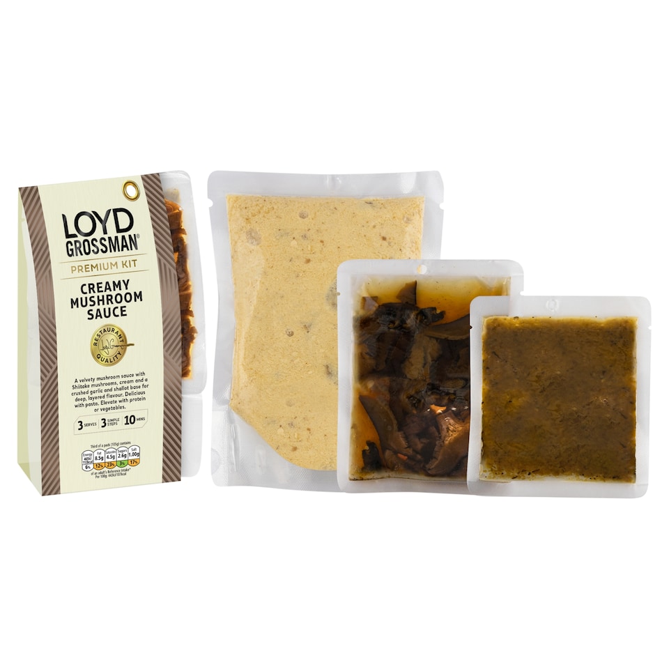 image 1 of Loyd Grossman Creamy Mushroom Sauce 315g