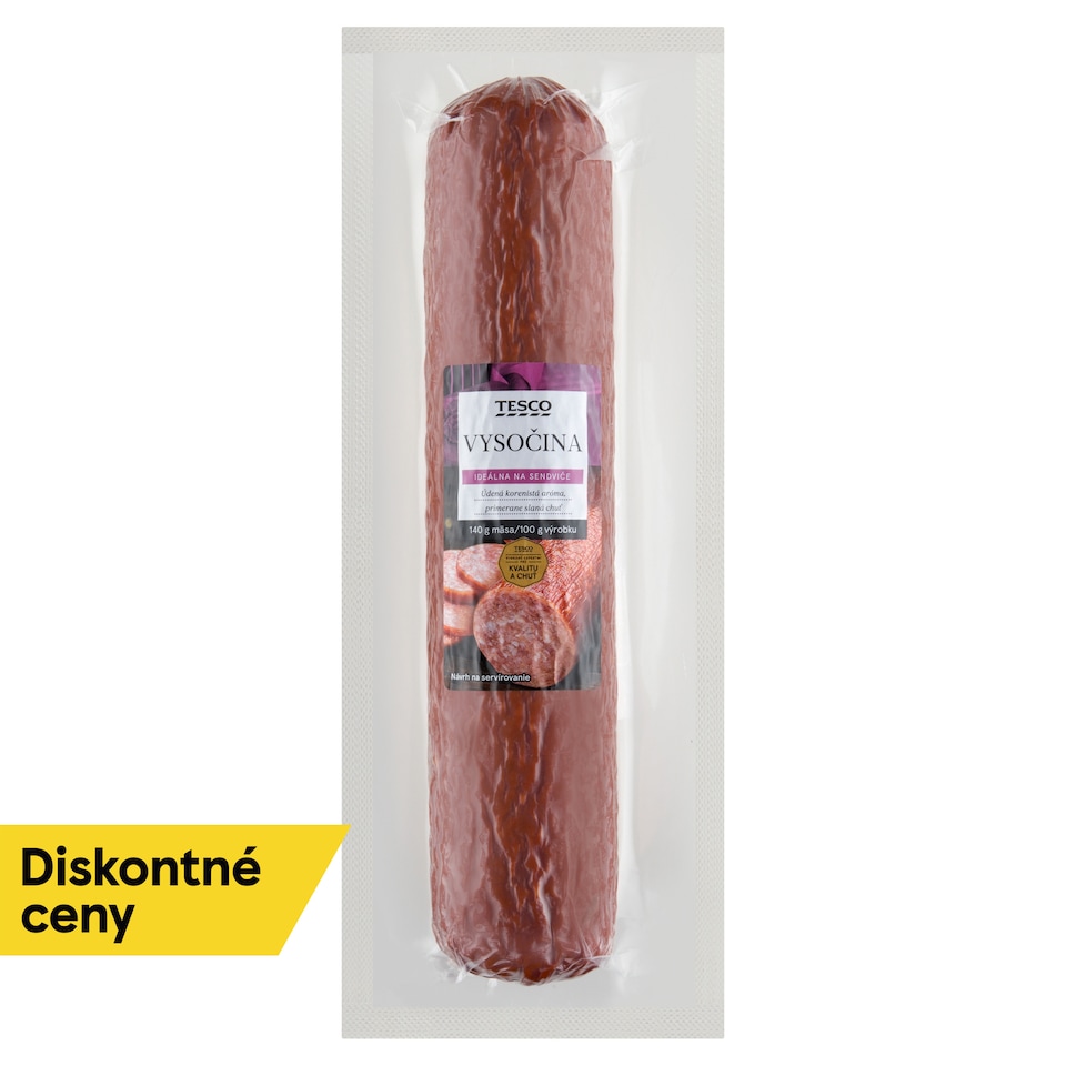Tesco Vysočina saláma 500 g