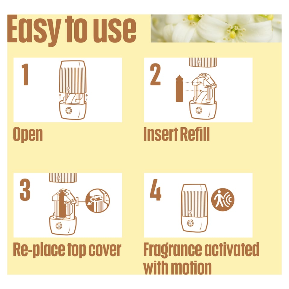 image 1 of Glade ONE Sense and Spray Holder Sensual Sandalwood & Jasmine 13ml