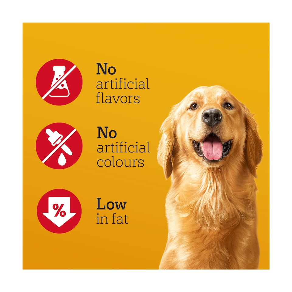 image 1 of Pedigree Jumbone Medium Dog Treats Chicken & Lamb 2 Chews 180g
