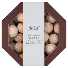 Tesco Finest Blonde Chocolate Hazelnuts 125g