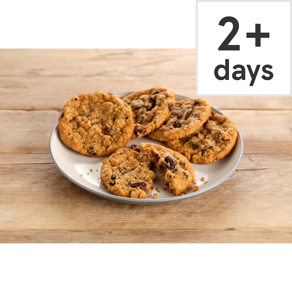 image 1 of Tesco Oat And Raisin Cookies 5 Pack