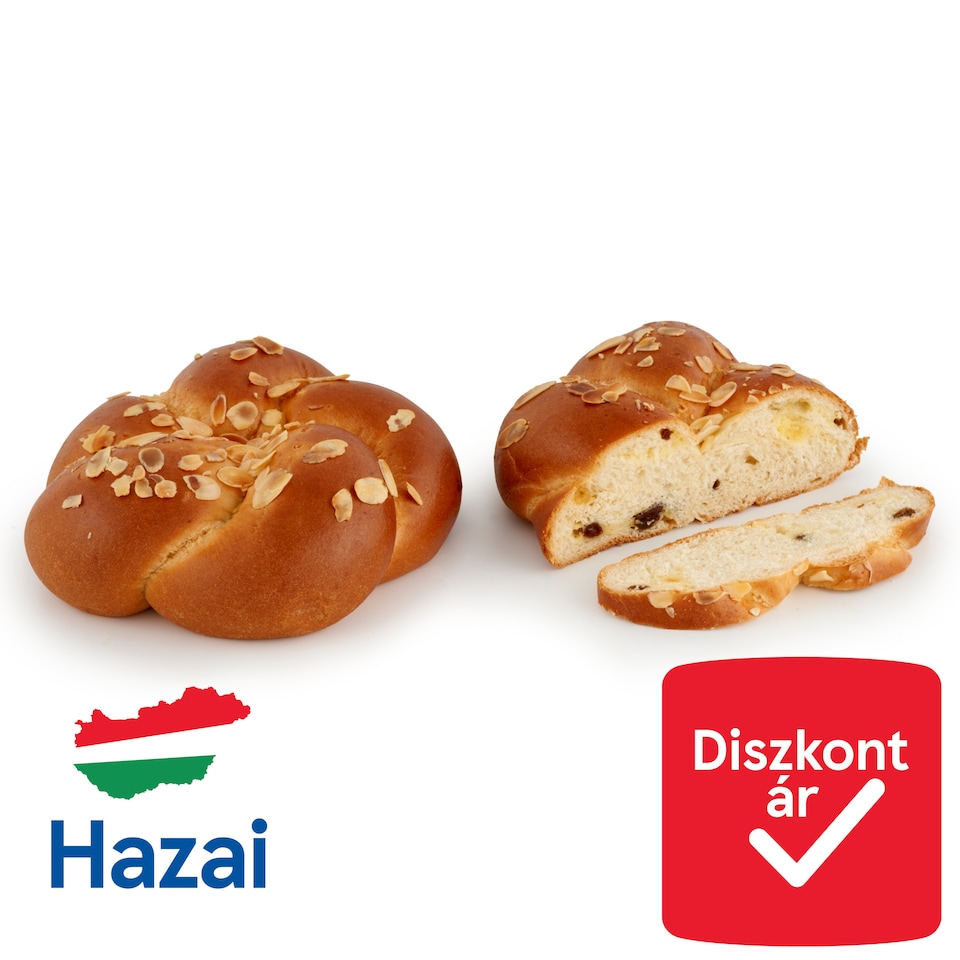 Vaníliás mazsolás kalács kiolvasztott 250 g  1. kép