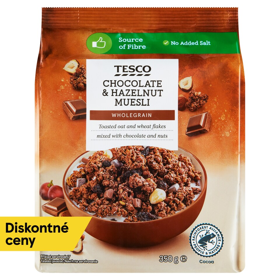 Tesco Chocolate & Hazelnut Muesli 350 g