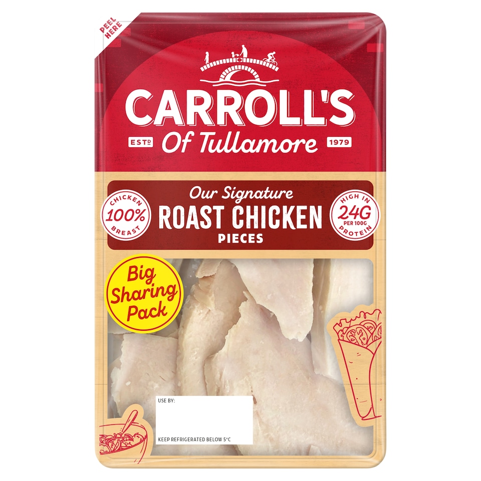 Carroll's Roast Chicken Pieces Family Pack 250g