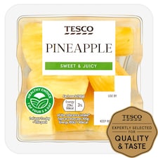 Tesco Pineapple Chunks 145G