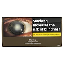 Sterling Rolling Tobacco Includes Cigarette Papers 30g