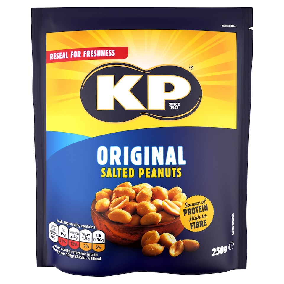image 1 of Kp Original Salted Peanuts 250G