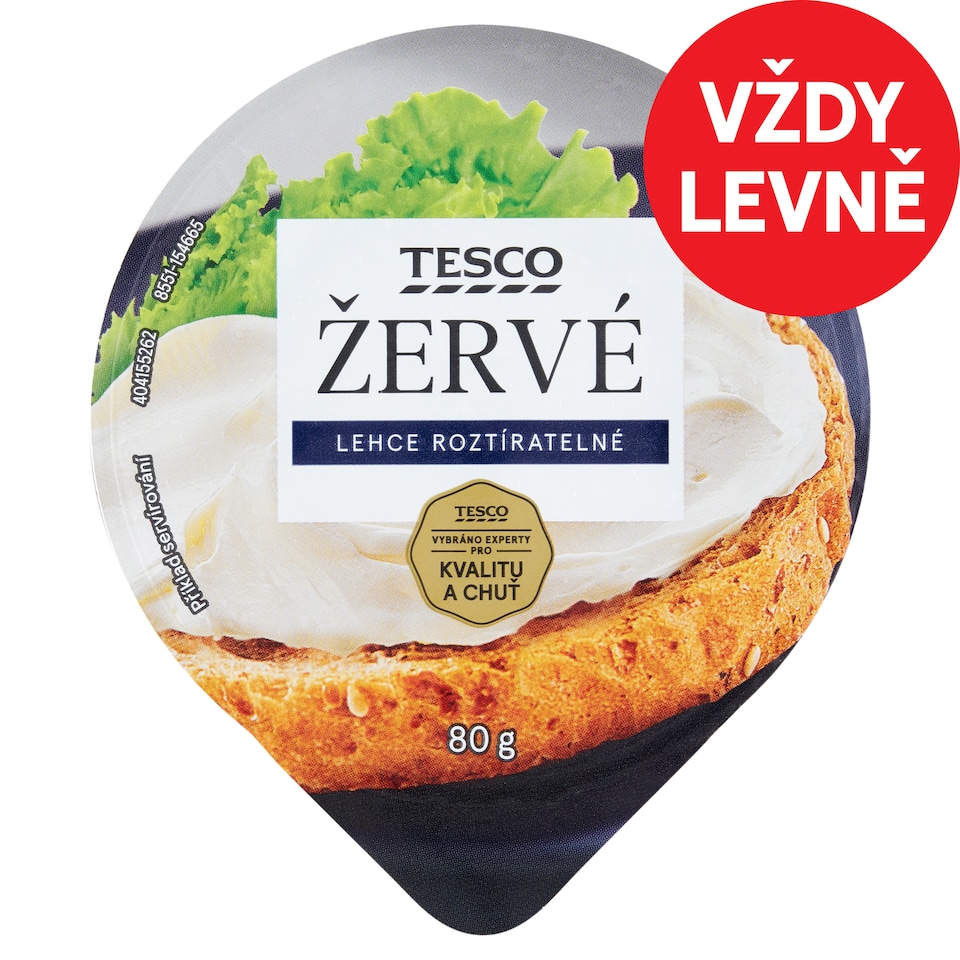 Tesco Žervé 80g
