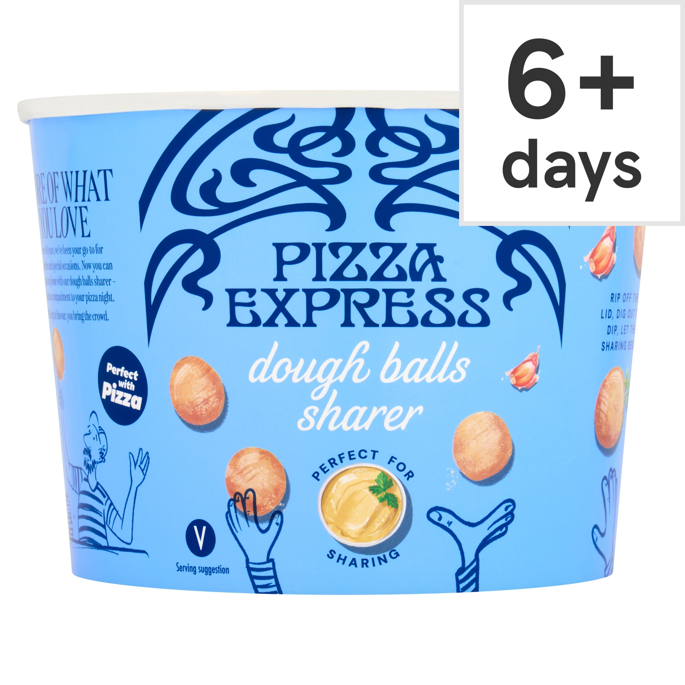 Pizza Express Sharing Doughballs with Garlic Butter 257g