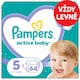 Obrázek 1 pro produkt Pampers Active Baby, Velikost 5, 64 Plenky, 11kg-16kg