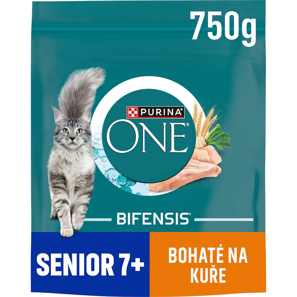 Obrázek 1 pro produkt Purina ONE Bifensis Senior 7+ granule pro kočky kuře 750g