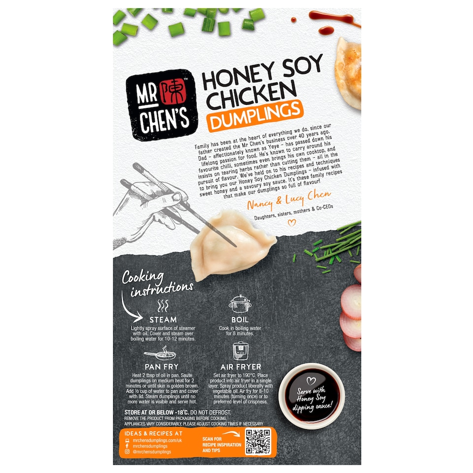 image 1 of Mr Chen's Honey Soy Chicken Dumplings 240g