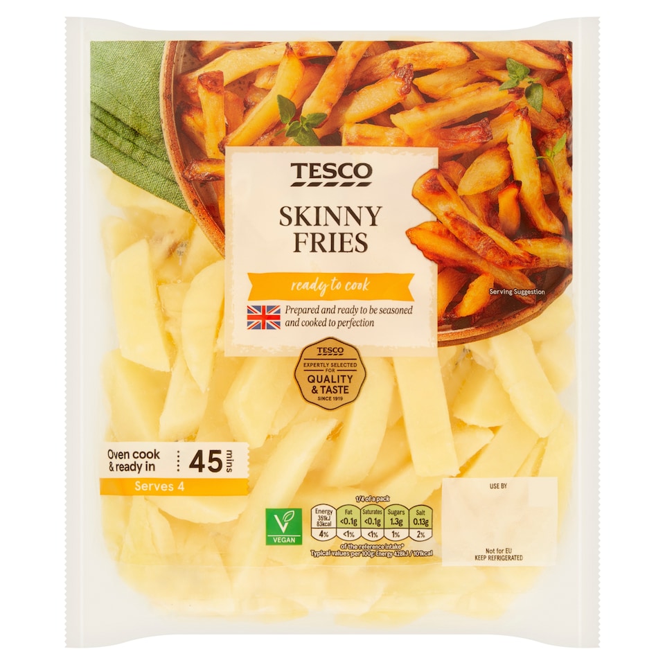 Tesco Skinny Fries 500g ©