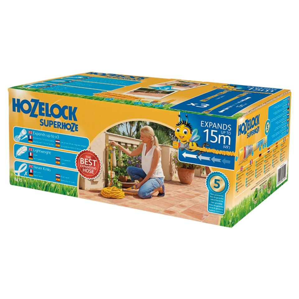 Hozelock 15M Stretch Hose Box