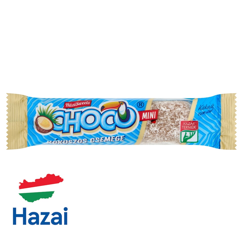 Házisweets Choco Mini Rum-Flavoured Coconut Dessert with Cocoa 40 g