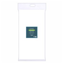 Tesco White Table Cover 180X118cm