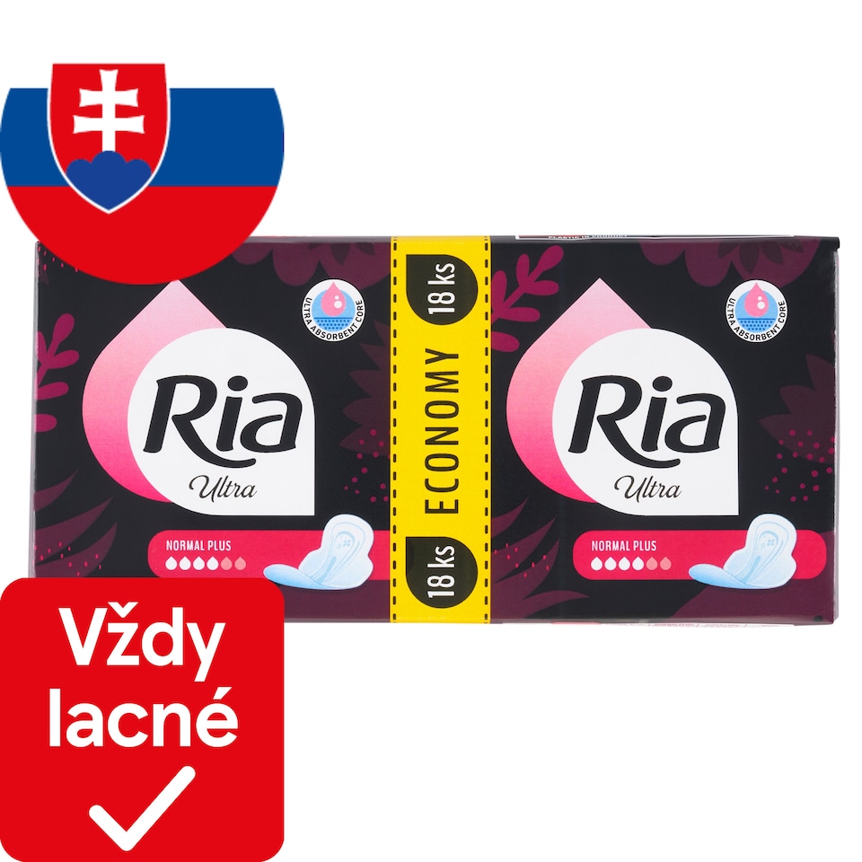obrázok 1 z Ria Ultra Normal Plus vložky 18 ks