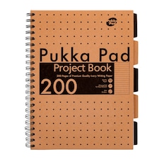 Pukka A4 Project Book Recycled Kraft