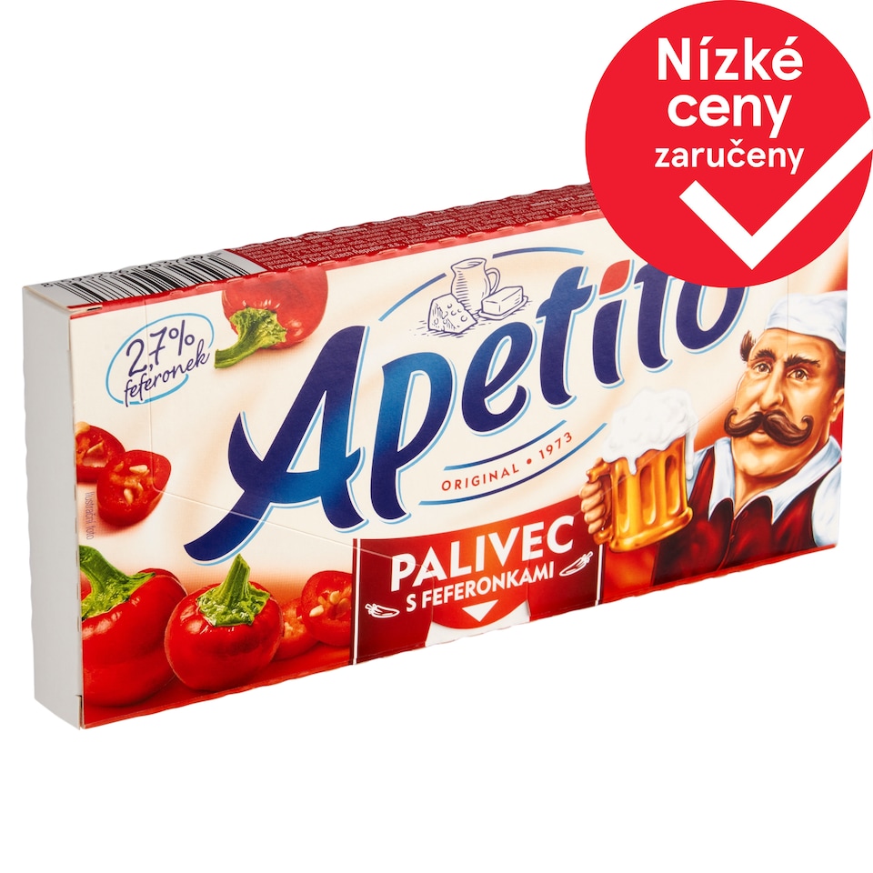 Apetito Palivec s feferonkami 3 ks 140g
