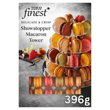 Tesco Finest Showstopper Macaron Tower 396g
