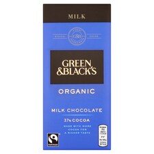 Green & Blacks Organic Milk Chocolate Bar 100G