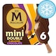 image 1 of Magnum Mini Double Chocolate & Caramel Ice Cream Sticks 6x55ml