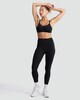 image 1 of F&F Contour Zip Front Bra in Black