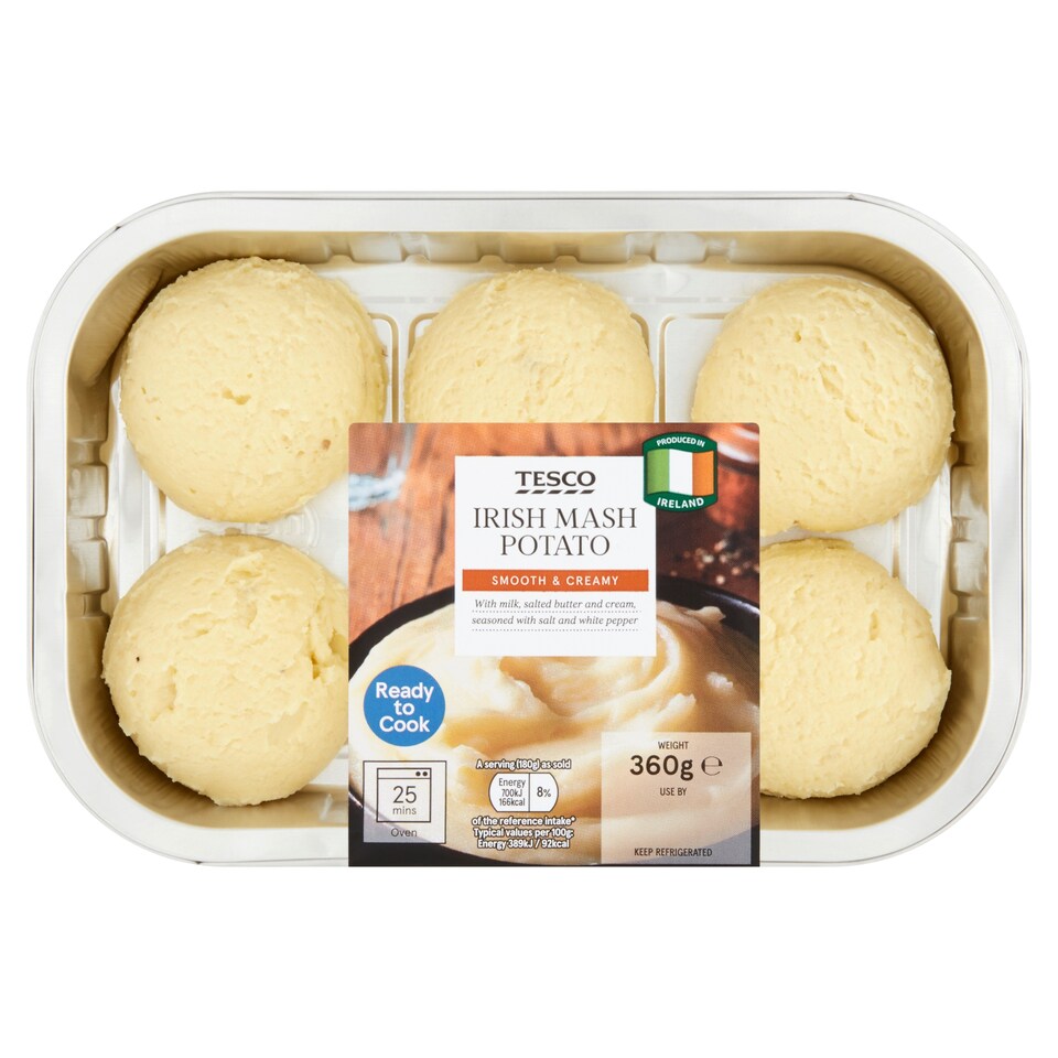 Tesco Potato Mash Balls 360G