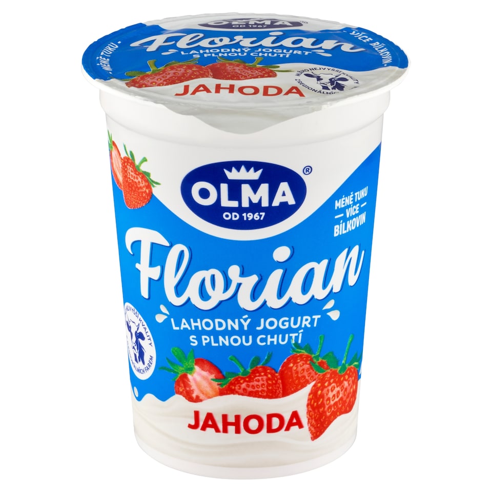 image 1 of Olma Florian Delicious Yoghurt with Full Flavour Strawberry 150g