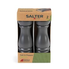 Salter Charcoal Salt & Pepper Mill Set