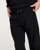 image 2 of F&F Girls Cotton Rich Elasticated Waist Cuffed Joggers in Black