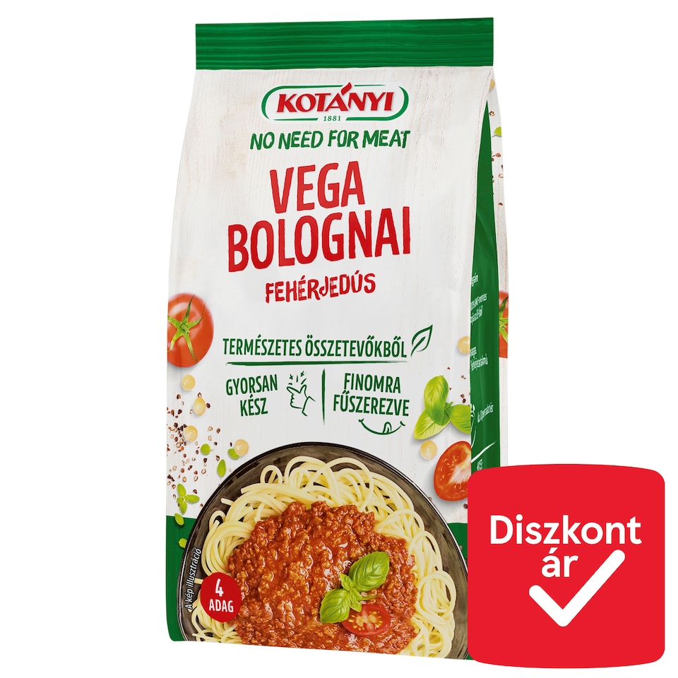 Kotányi No Need For Meat vega bolognai 100 g