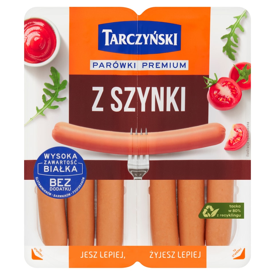 image 1 of Tarczynski Ham Frankfurters 220g