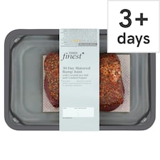 Tesco Finest Rump Joint Cornish Sea Salt & Pepper 500G