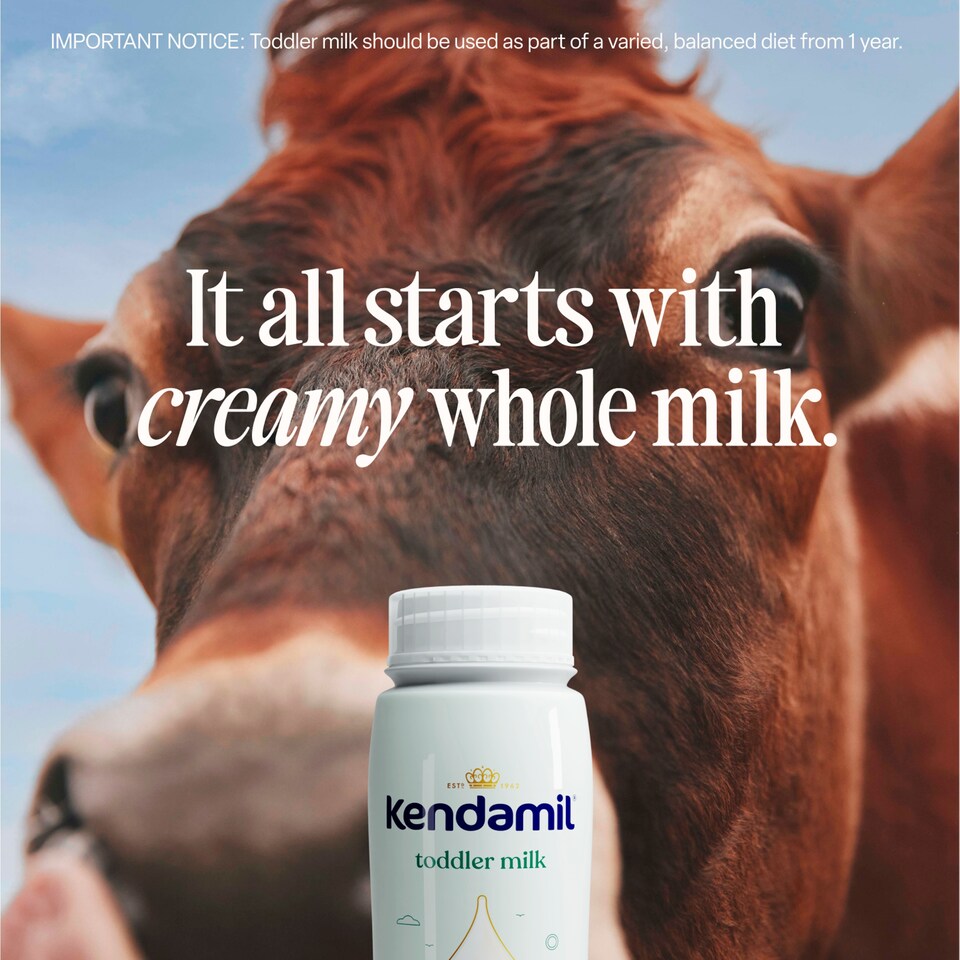 image 1 of  Kendamil Toddler Milk Ready to Feed 12 - 36 Months 6X200ml