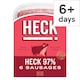image 1 of Heck 6 97% Pork Sausages 400G