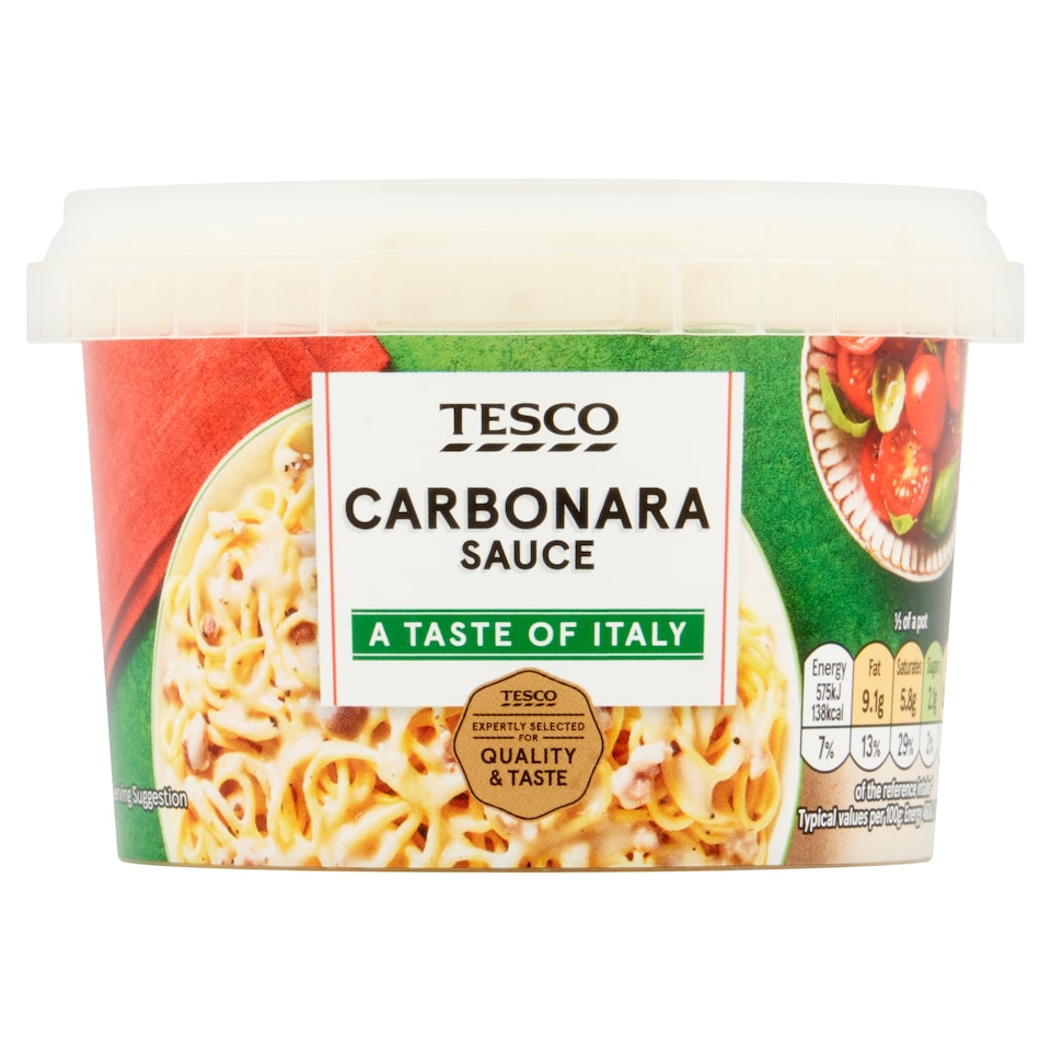 Tesco Carbonara Sauce 250g