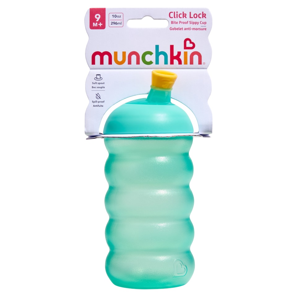 image 1 of Munchkin Click Lock Bite Proof Sippy Cup 9m+ 10oz 296ML