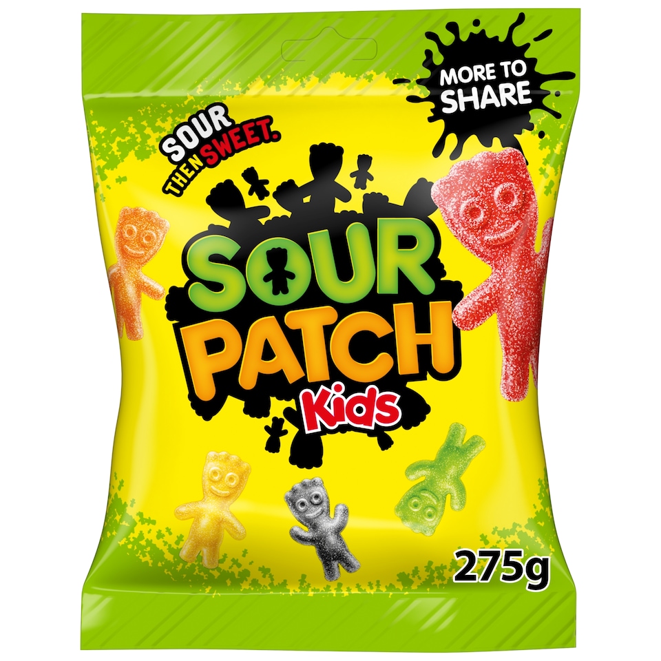 Sour Patch Kids Original Sweets Sharing Bag 275G 