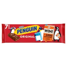 Mcvitie's Penguin Original Biscuit 7 Pack 172.2G