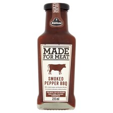 Kuhne Made For Meat Smoked Pepper Bbq Sauce 235Ml